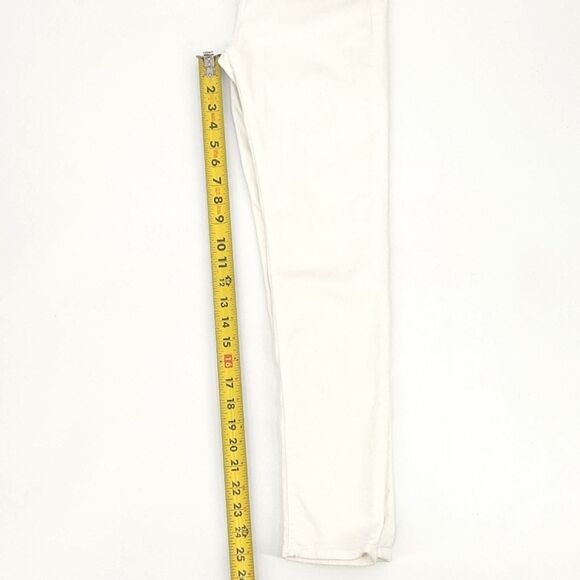 Rag & Bone Jeans 27 Womens White The Capri MidRise Skinny Denim - Picture 8 of 9